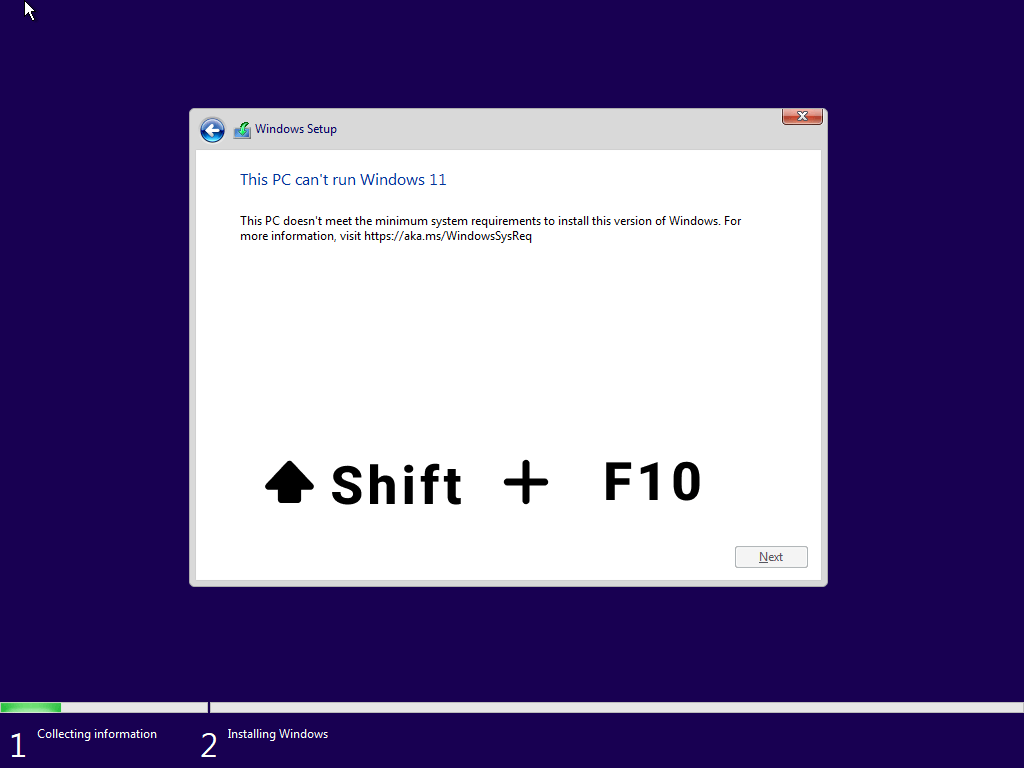 This PC cannot run Windows 11